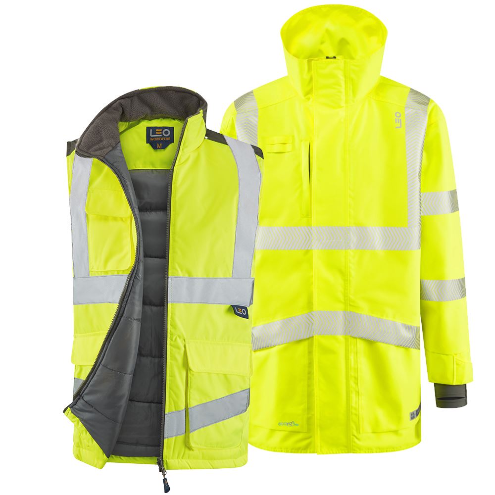 Leo Workwear Clovelly + Torrington Leo 3-In-1 Anorak + Bodywarmer