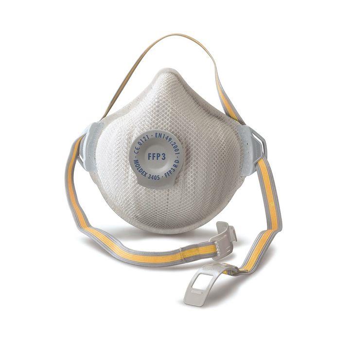 Moldex 3405 FFP3 Moulded Valved Mask (5 Pack)