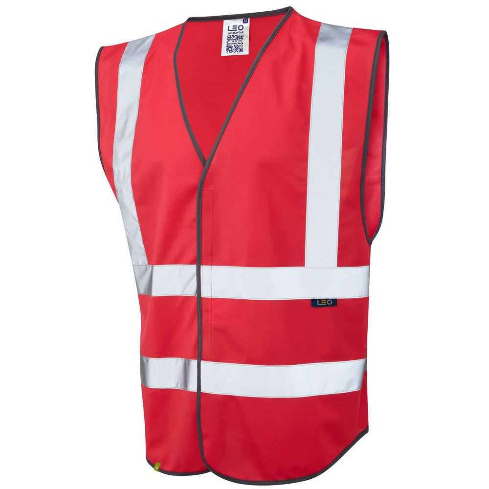 Leo Workwear Pilton Leo Ecoviz Reflective Waistcoat