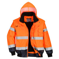 Portwest Hi-Vis Contrast Bomber JacketS