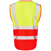 Leo Workwear Lynton Leo Ecoviz Superior Waistcoat