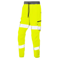 Leo Workwear Hawkridge Leo Ecoviz High Performance 4X Stretch Trouser Hi Vis Jogging