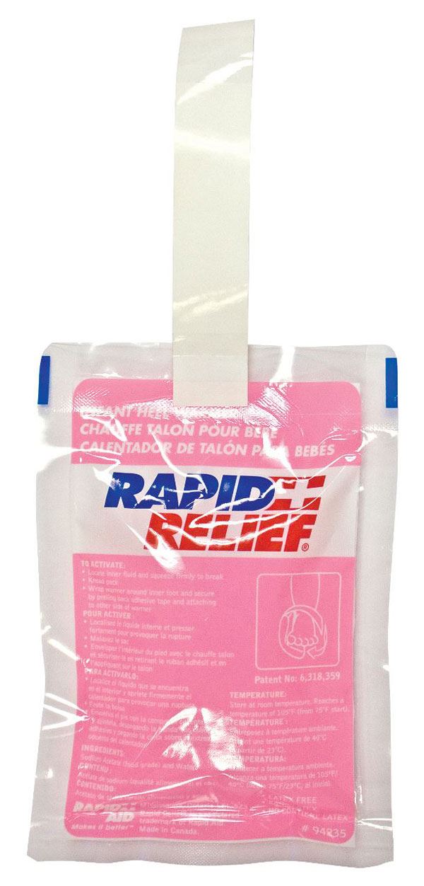 Rapid Relief Infant Heel Warmer (3.75 x 5.5")