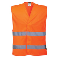Portwest ES1 Essential Hi-Vis Two Band Vest