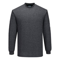 Portwest Flame Resistant Anti-Static Long Sleeve T-Shirt