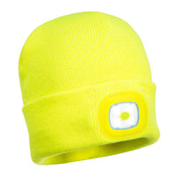 Portwest Beanie USB Rechargeable LED Head Light