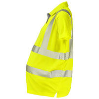 Leo Workwear Lovacott Leo Ecoviz Performance+ Maternity Polo Shirt Recycled Sustainable