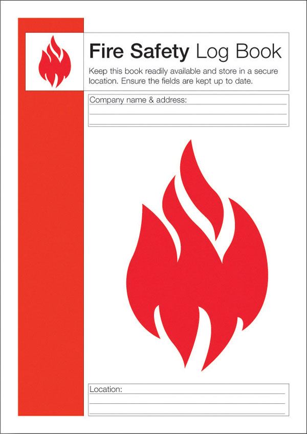 Beeswift Fire Safety Log Book