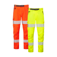 Leo Workwear Starcross Leo Ecoviz Womens Stretch Work Trouser Class 2 Hi Vis