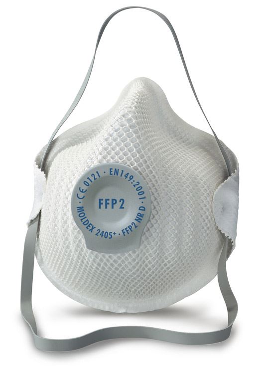 Moldex 2405 FFP2 Moulded Valved Mask (20 Pack)