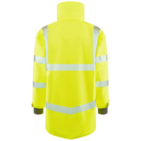 Leo Workwear Clovelly Leo Ecoviz 15K Performance+ Breathable Anorak Hi Vis