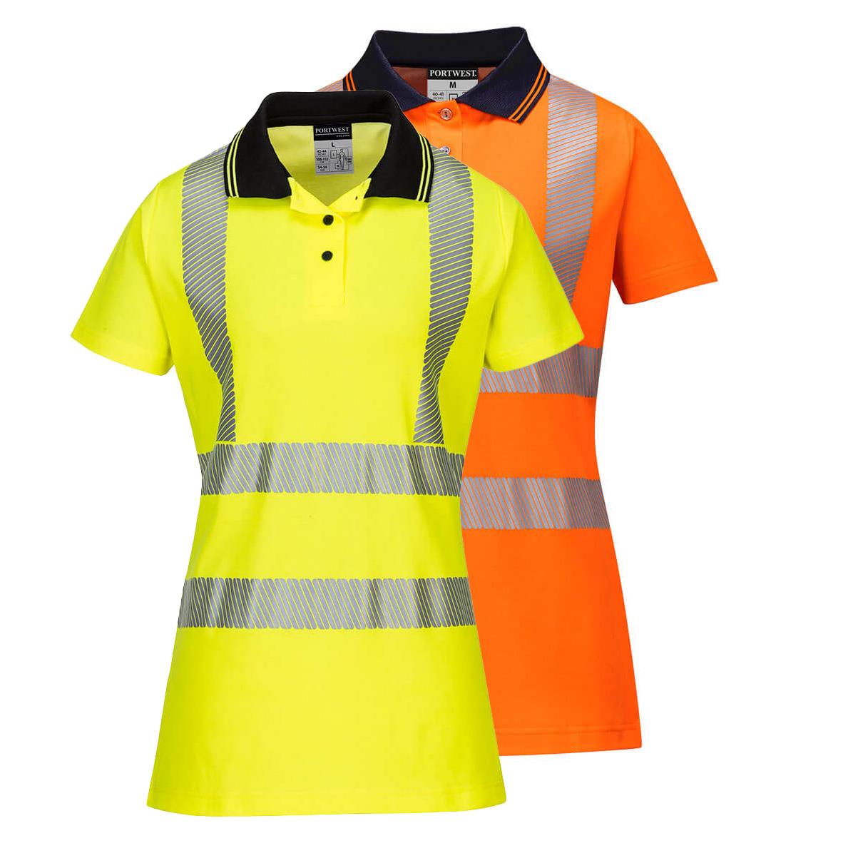 Portwest Women's Hi-Vis Pro Polo Shirt