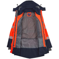 Leo Workwear Clovelly Leo Ecoviz 15K Performance+ Breathable Anorak Hi Vis