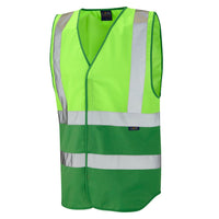 Leo Workwear Pilton Leo Ecoviz Reflective Waistcoat