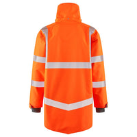 Leo Workwear Clovelly Leo Ecoviz 15K Performance+ Breathable Anorak Hi Vis