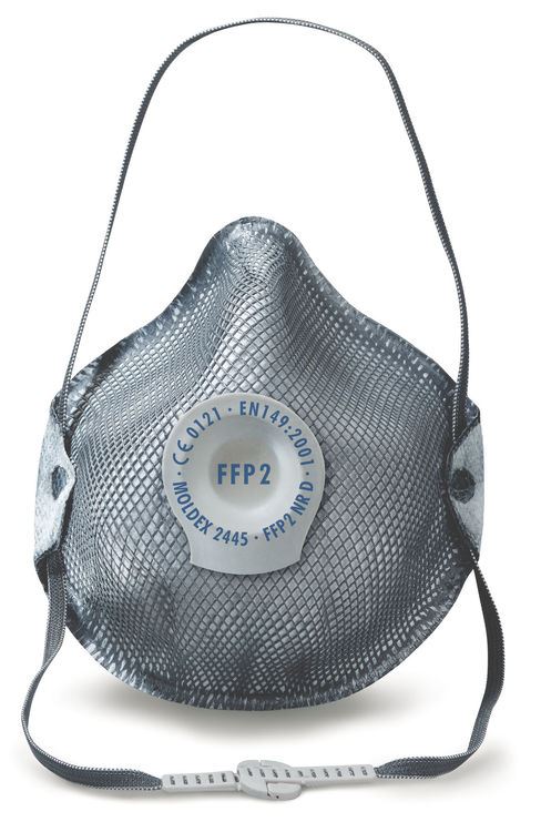 Moldex 2445 FFP2 Moulded Valved Mask (10 Pack)