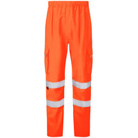 Leo Workwear Appledore Leo Ecoviz 4K Cargo Overtrouser Waterproof Reflective