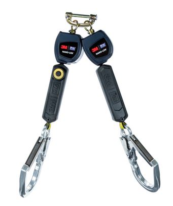 3M DBI-SALA Nano-Lok Twin Leg Self Retracting Lifeline (2m)