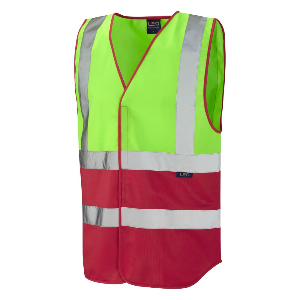 Leo Workwear Pilton Leo Ecoviz Reflective Waistcoat