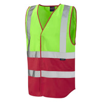 Leo Workwear Pilton Leo Ecoviz Reflective Waistcoat