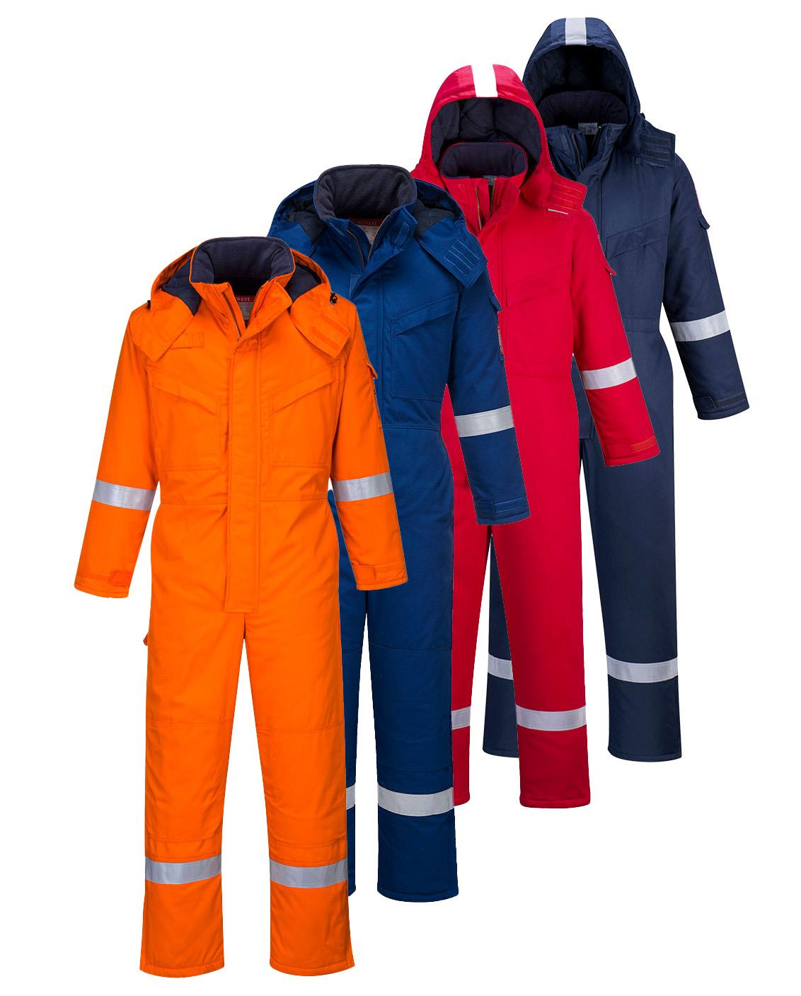 Portwest Flame Resistant Anti-Static Winter Coverall
