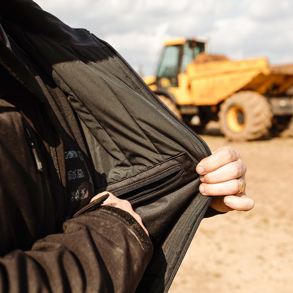 JCB Workwear Trade Hooded Softshell
