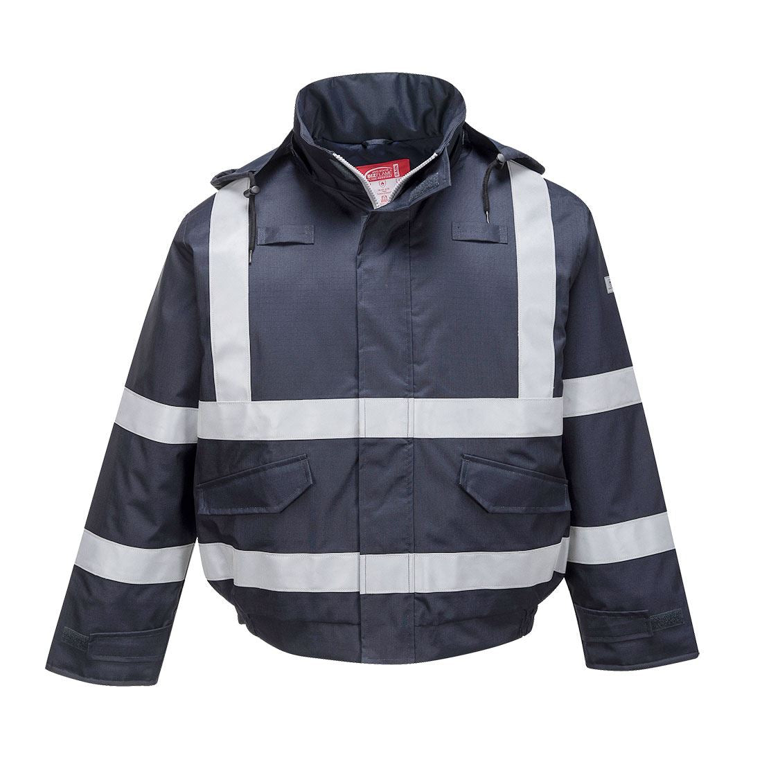 Portwest Bizflame Rain Flame Resistant Multi Protection Bomber Jacket