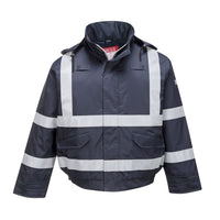 Portwest Bizflame Rain Flame Resistant Multi Protection Bomber Jacket