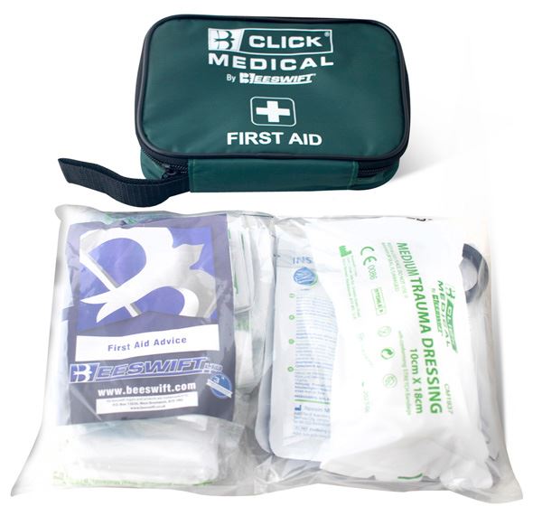 Beeswift First Aid Travel Kit in a Bag