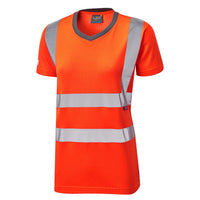 Leo Workwear Belstone Leo Ecoviz Comfort Womens T-Shirt