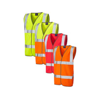 Leo Workwear Tarka Leo Ecoviz Waistcoat Hi Vis Superior