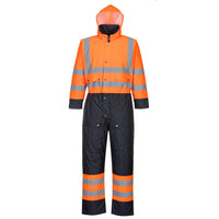 Portwest Hi-Vis Contrast Coverall - Lined