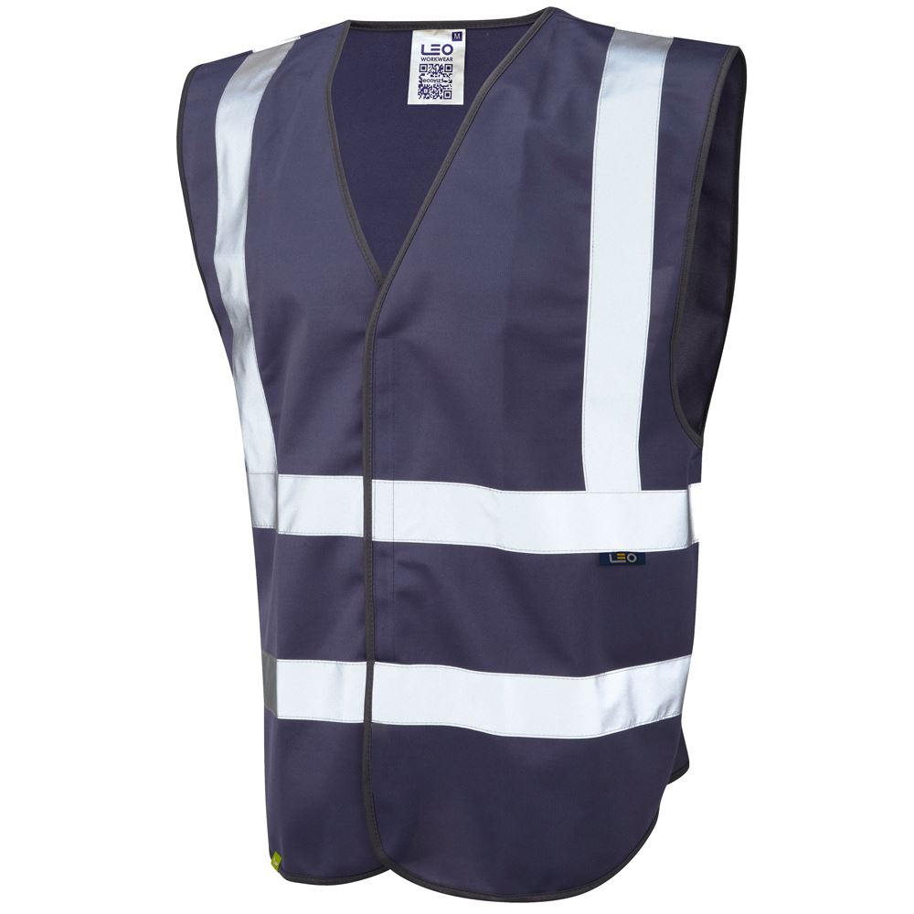 Leo Workwear Pilton Leo Ecoviz Reflective Waistcoat