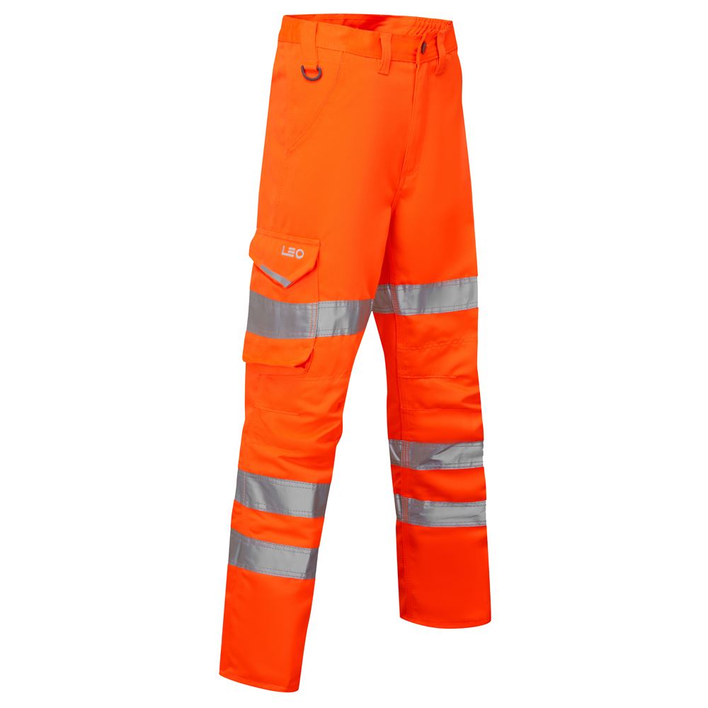 Leo Workwear Pennymoor Leo Ecoviz Womens Poly/Cotton Cargo Trouser