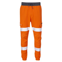 Leo Workwear Hawkridge Leo Ecoviz High Performance 4X Stretch Trouser Hi Vis Jogging