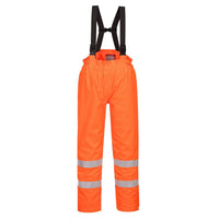 Portwest Bizflame Rain Lined Hi-Vis Antistatic Flame Resistant Trouser