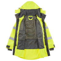 Leo Workwear Eastleigh Leo Ecoviz 10K Performance Breathable Anorak Hi Vis Jacket Coat