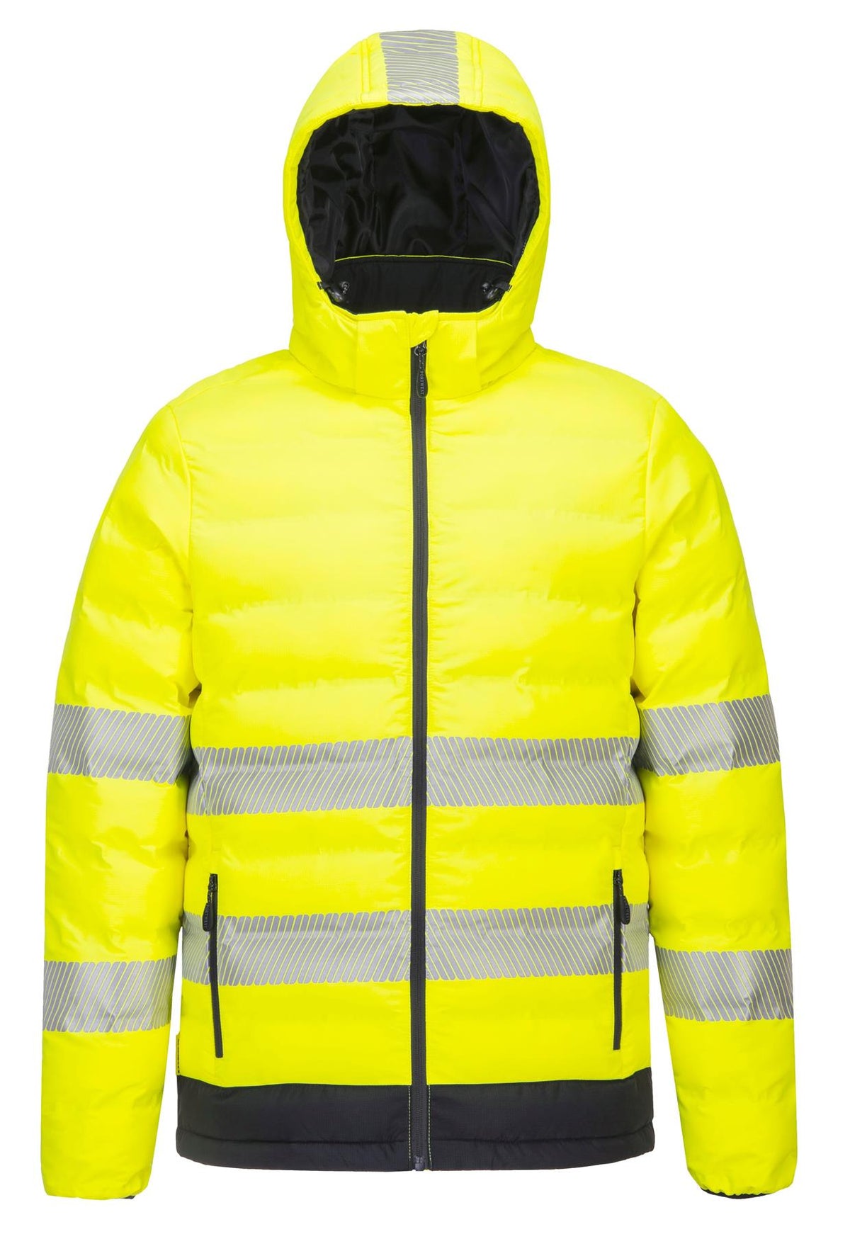 Portwest Hi-Vis Ultrasonic Heated Tunnel Jacket