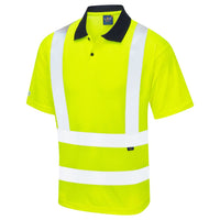 Leo Workwear Croyde Leo Ecoviz Comfort Polo Shirt