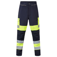 Leo Workwear Honeychurch Leo Ecoviz 10Kx Performance+ Womens Breathable 2-Part Coverall Hi Vis Stretch