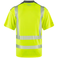 Leo Workwear Putsborough Leo Ecoviz Coolmax High Performance T-Shirt Hi Vis Traffic