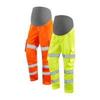 Leo Workwear Verity Leo Ecoviz Poly/Cotton Maternity Cargo Trouser