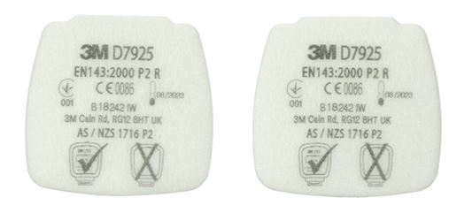 3M D7925 Secure Click P2R Particulate Filter (40 Pack)
