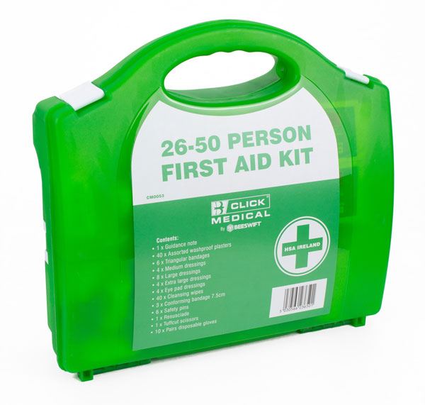 Beeswift 26-50 Person Irish First Aid Kit with Eyewash & Burn Dressings