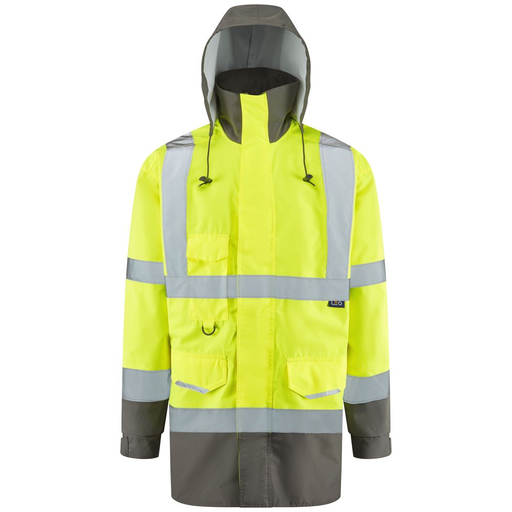 Leo Workwear Torridge Leo Ecoviz 5K Lightweight Breathable Anorak