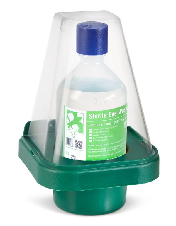 Beeswift Single Eyewash Stand with 1 x 500ml