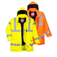 Portwest Bizflame Rain Hi-Vis Antistatic Flame Resistant Jacket