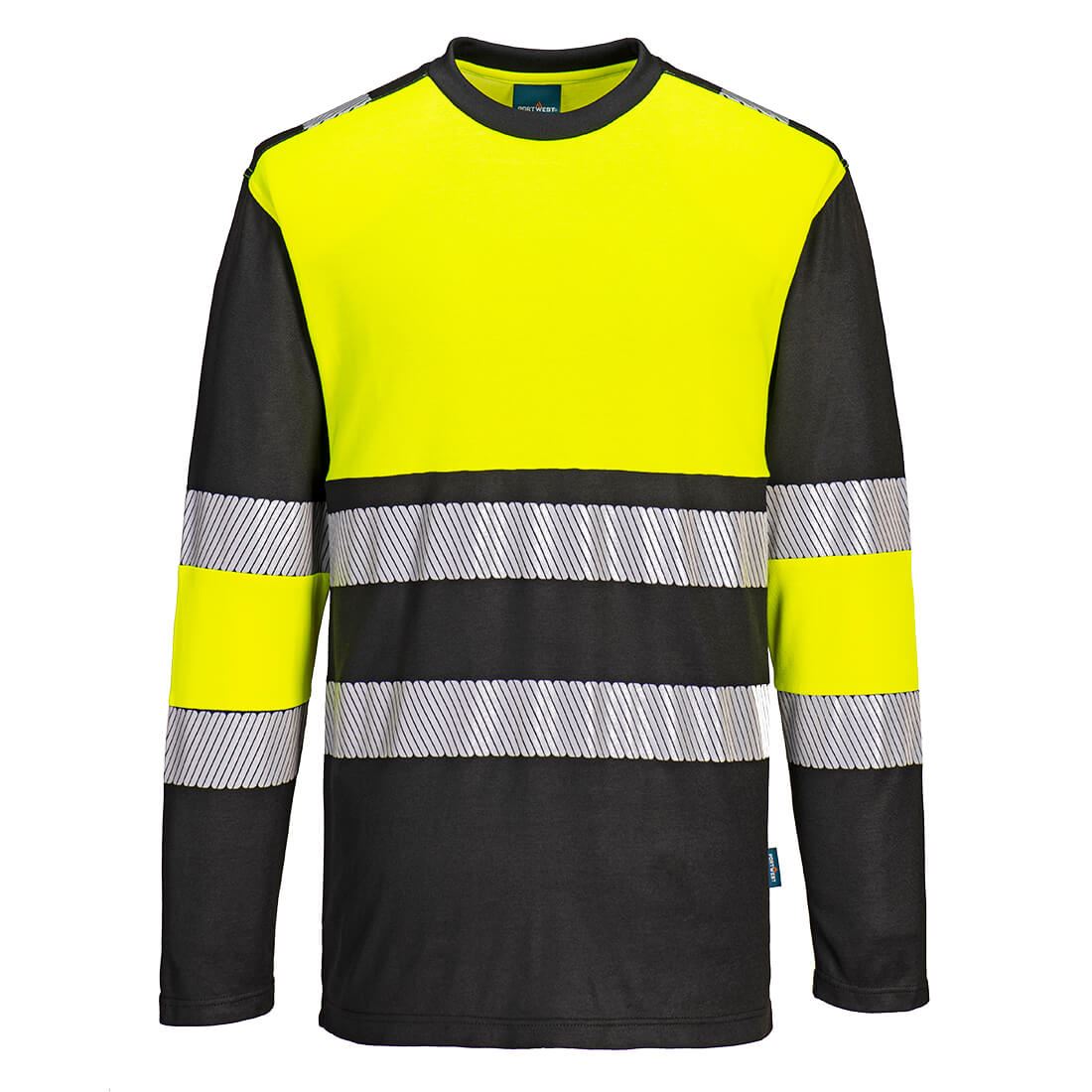 Portwest PW3 Hi-Vis Class 1 Long Sleeve T-Shirt