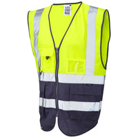 Leo Workwear Lynton Leo Ecoviz Superior Waistcoat
