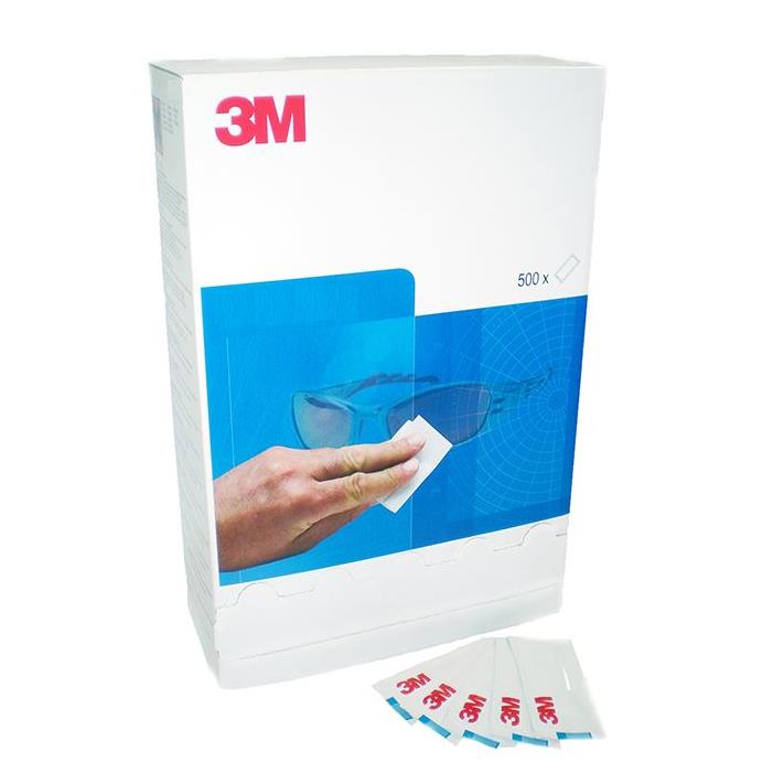 3M Disposable Lens Cleaning Wipes (500 Pack)
